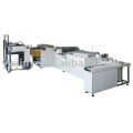 Card slitting and collating machine